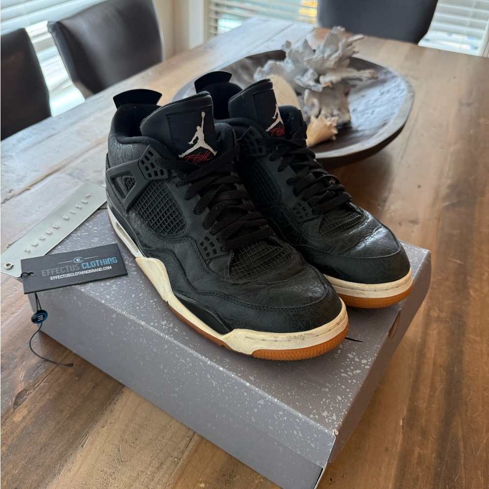 Jordan 4 Retro Laser 30th Anniversary 2019 Size 12